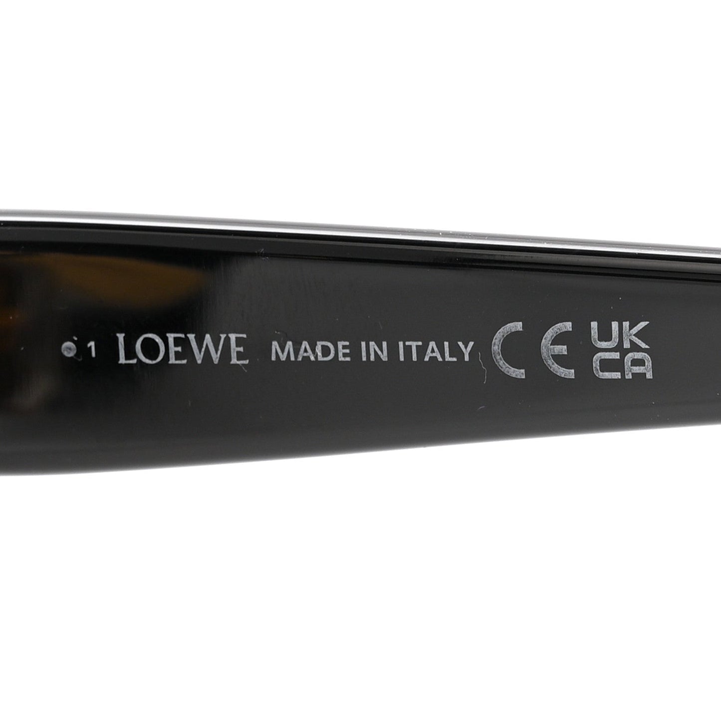 Acetate Cat Eye Swan Slim Sunglasses LW40178F Black