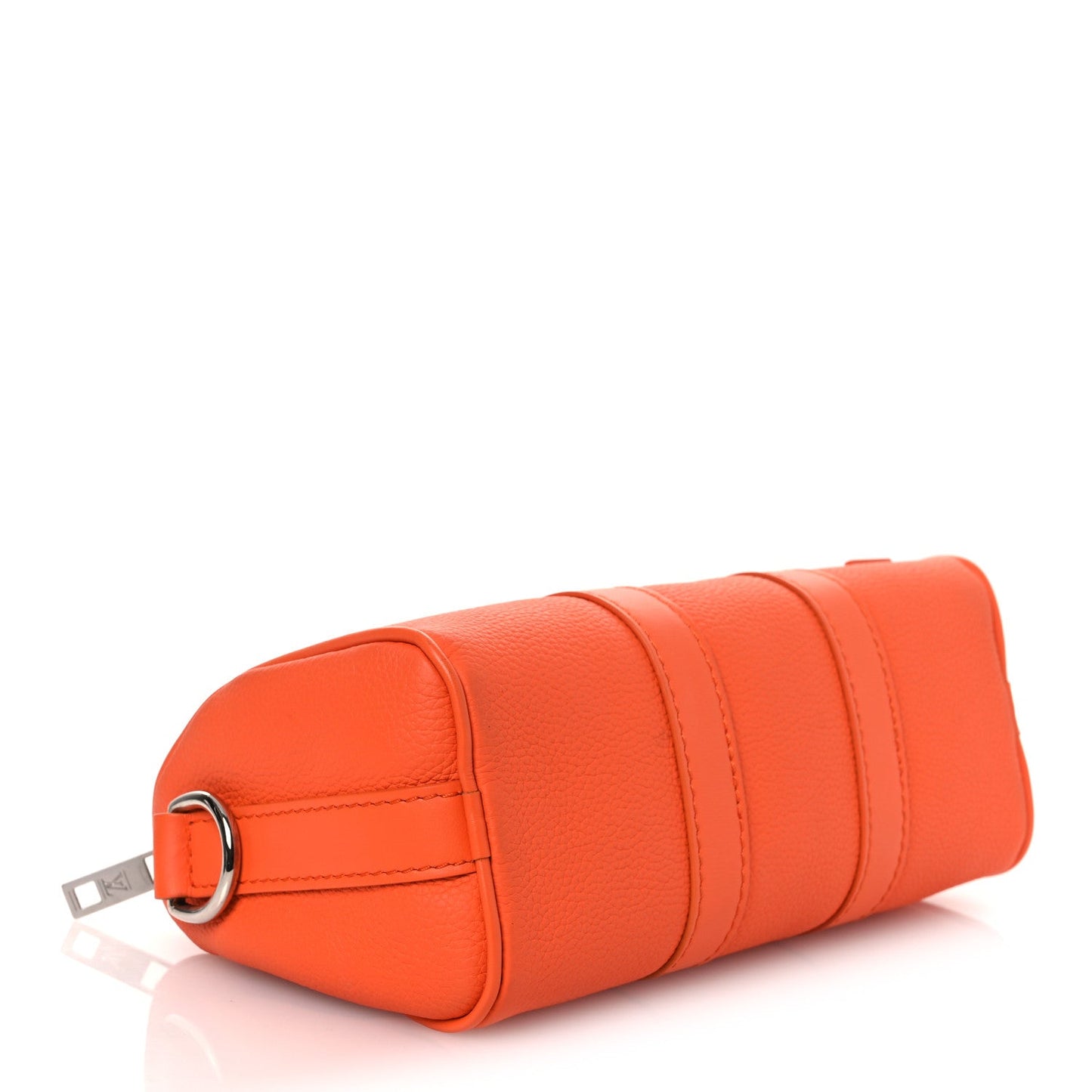Grained Calfskin Aerogram Keepall XS Orange