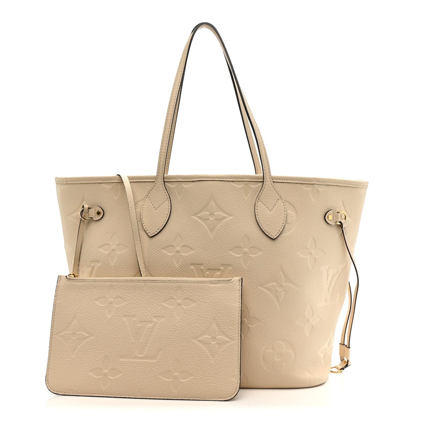 Empreinte Monogram Giant Neverfull MM Cream