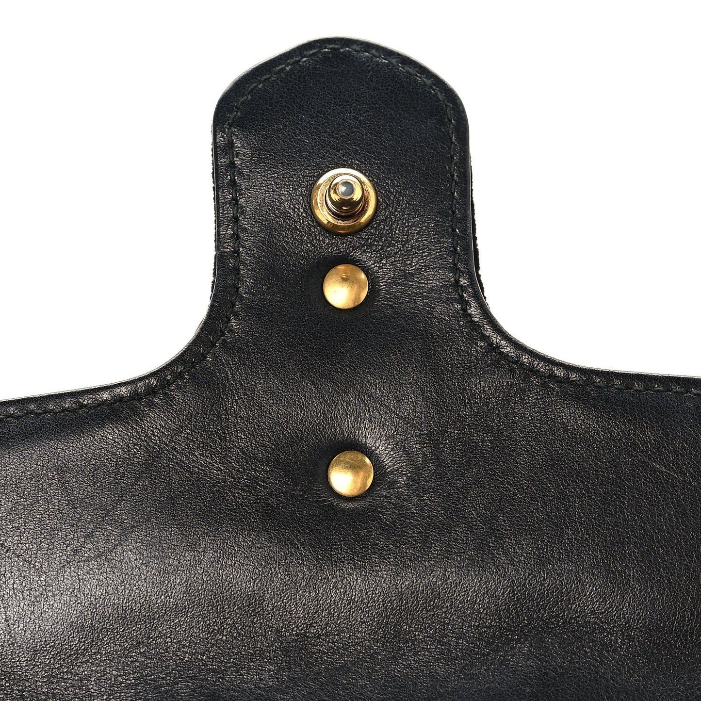 Velvet Matelasse Mini GG Marmont Shoulder Bag Black