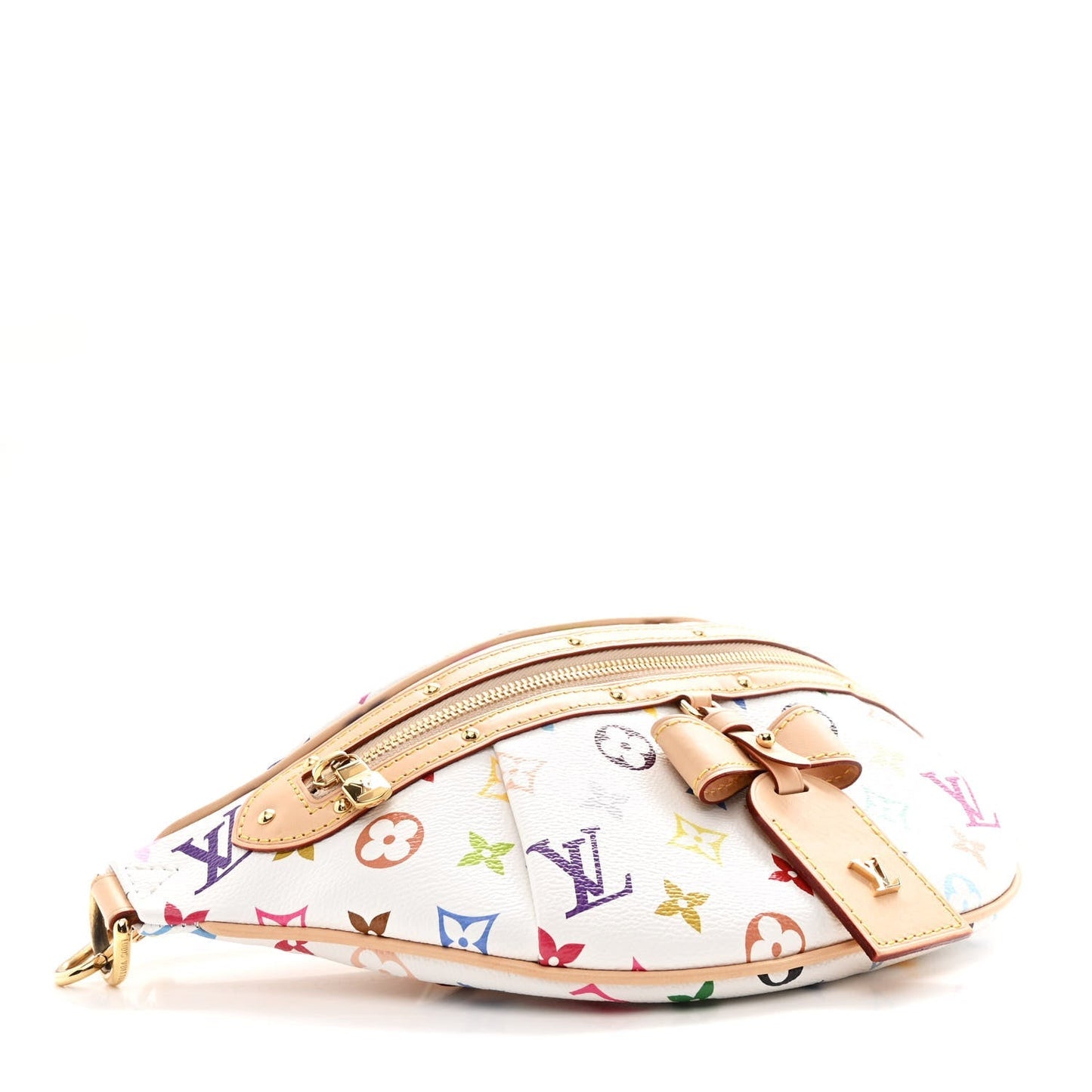 LV X TM Monogram Multicolor High Rise Bumbag White