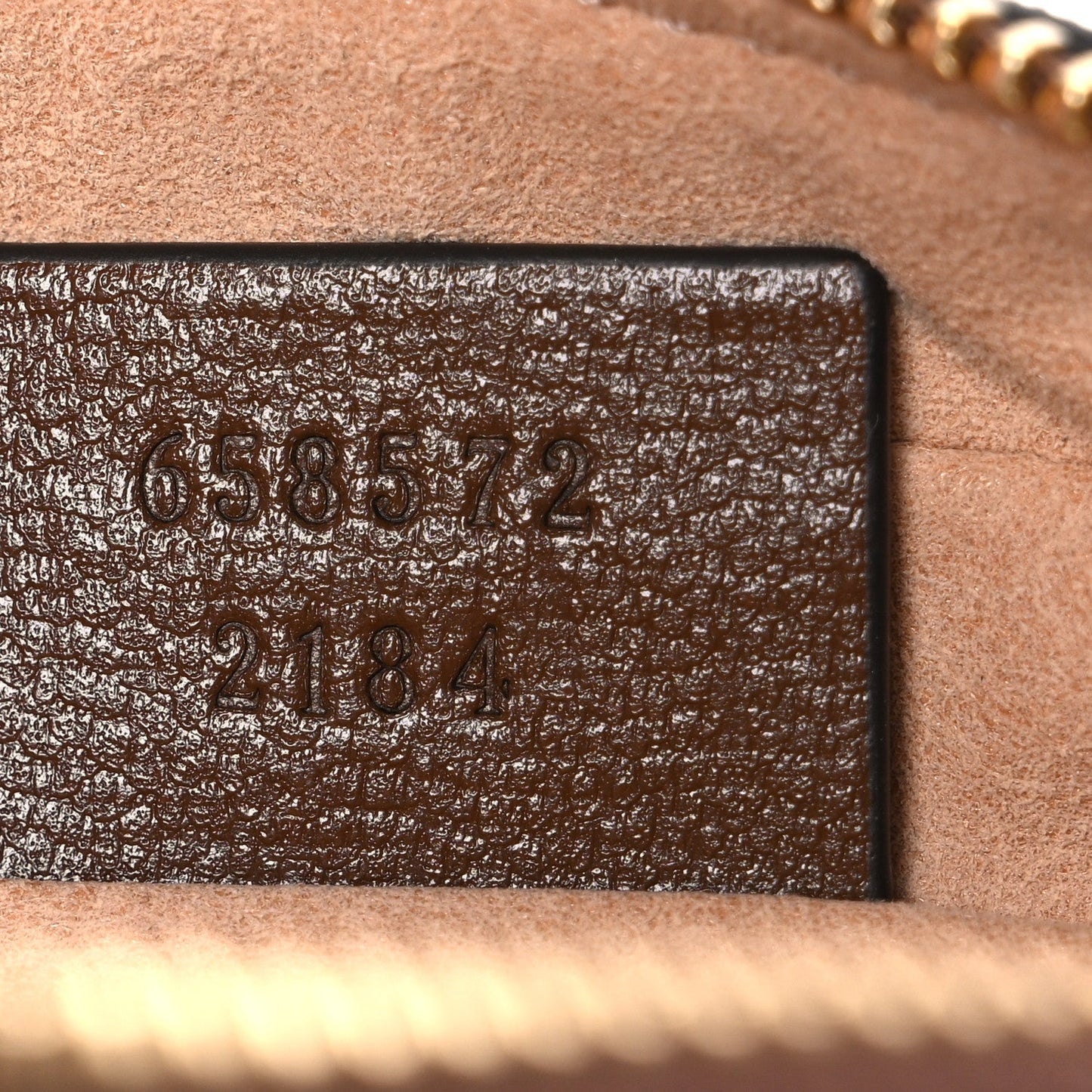 GG Supreme Monogram Azalea Calfskin Mini Retro Interlocking G Shoulder Bag Beige Ebony Brown Sugar