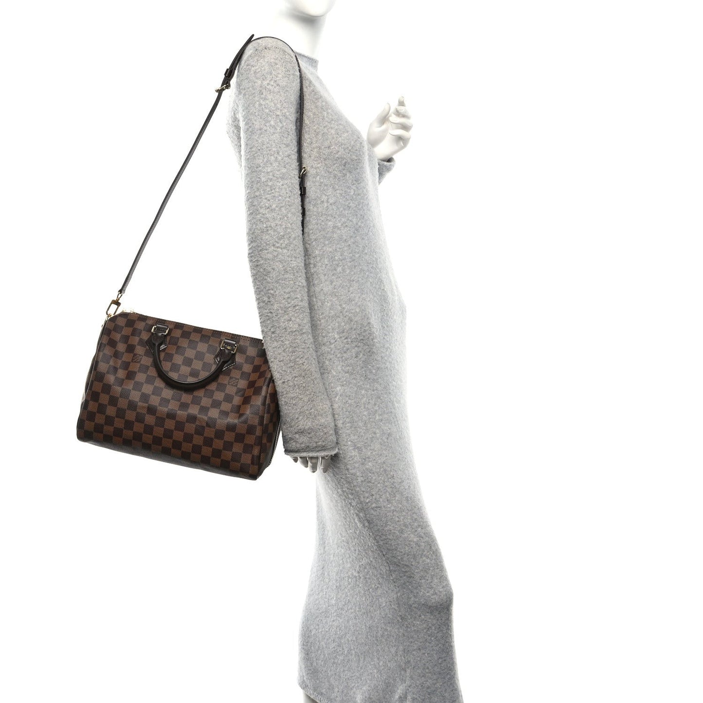 Damier Ebene Speedy Bandouliere 30