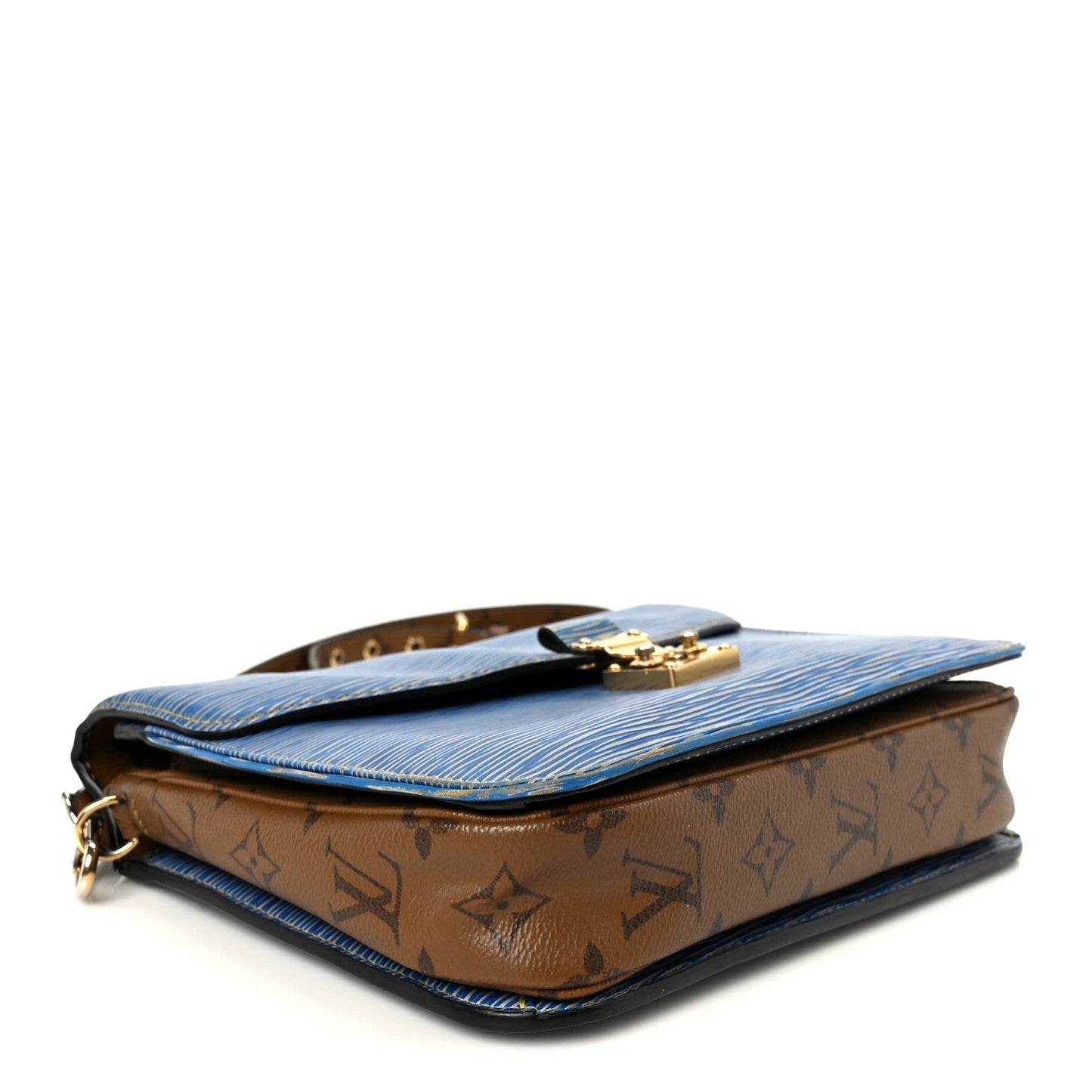 Epi Reverse Monogram Pochette Metis Denim Light