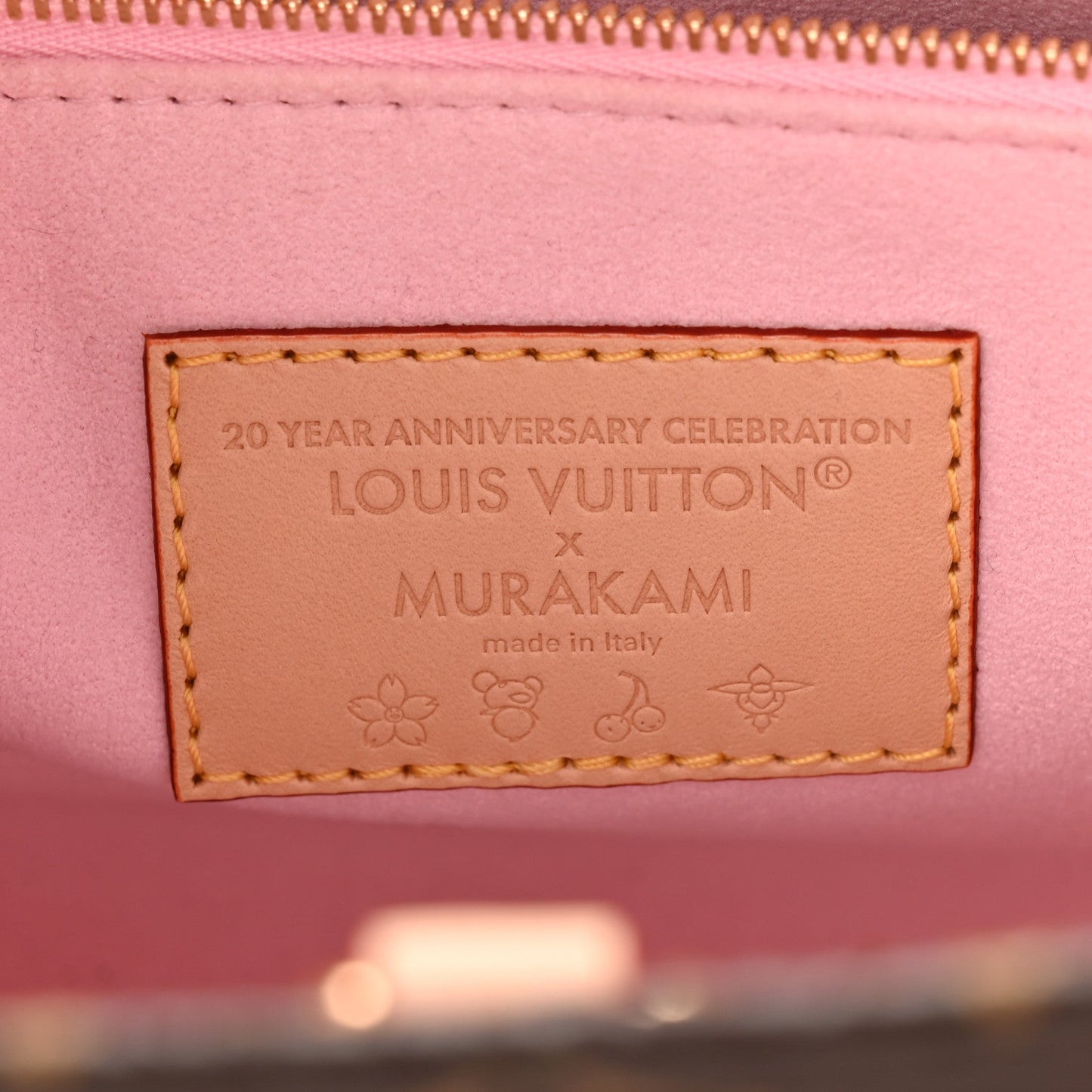 LV X TM Monogram Cherry Blossom Onthego PM Sakura Brown