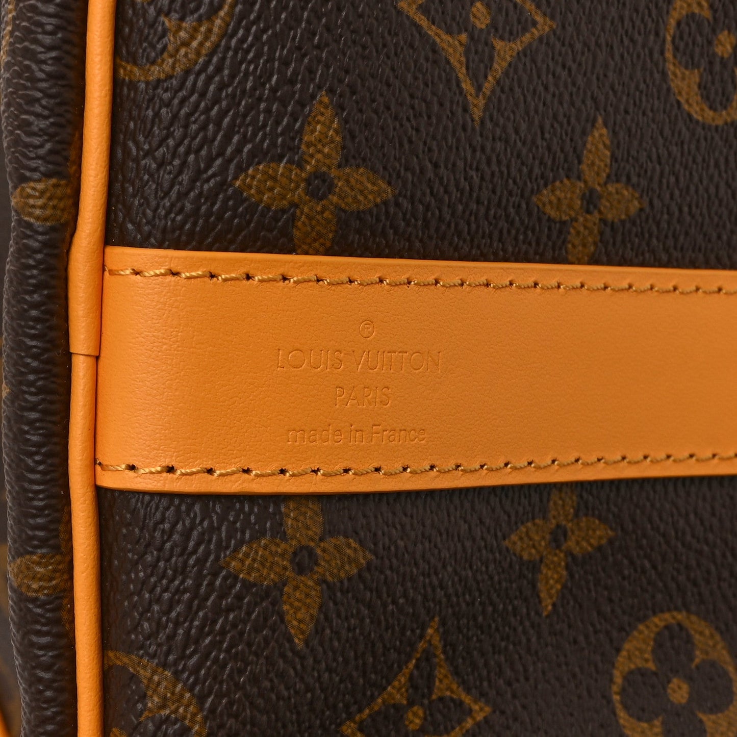 Monogram Macassar Keepall Bandouliere 50 Safran Yellow