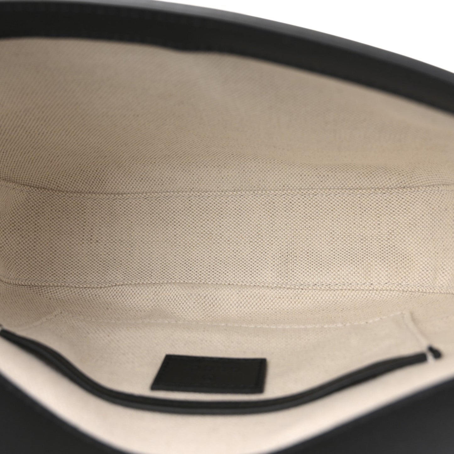 GG Supreme Monogram Horsebit 1955 Soft Small Shoulder Bag Beige Black