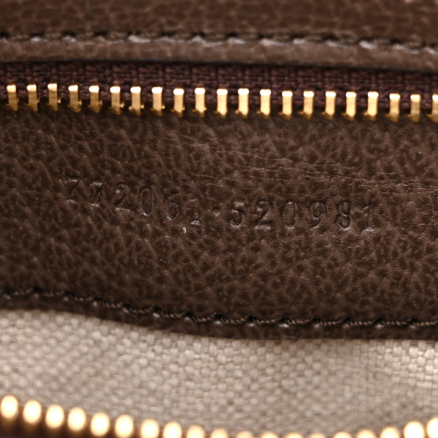 GG Supreme Monogram Web Small Ophidia Top Handle Bag Beige Ebony