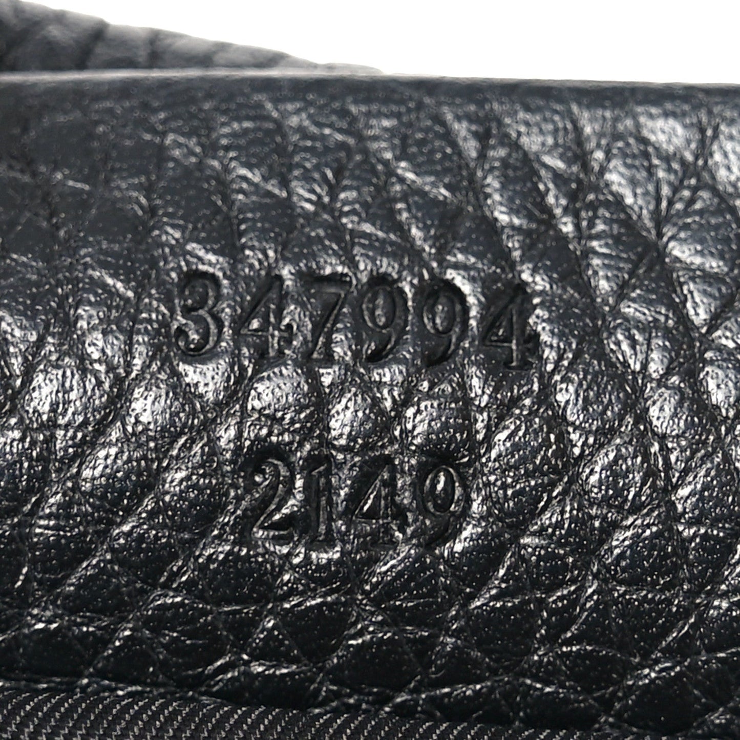Pebbled Calfskin Small Soho Disco Bag Black