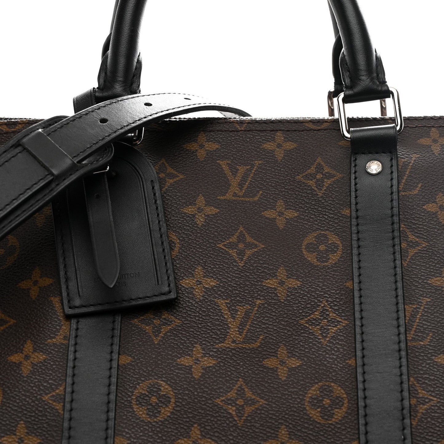 Monogram Macassar Keepall Bandouliere 55