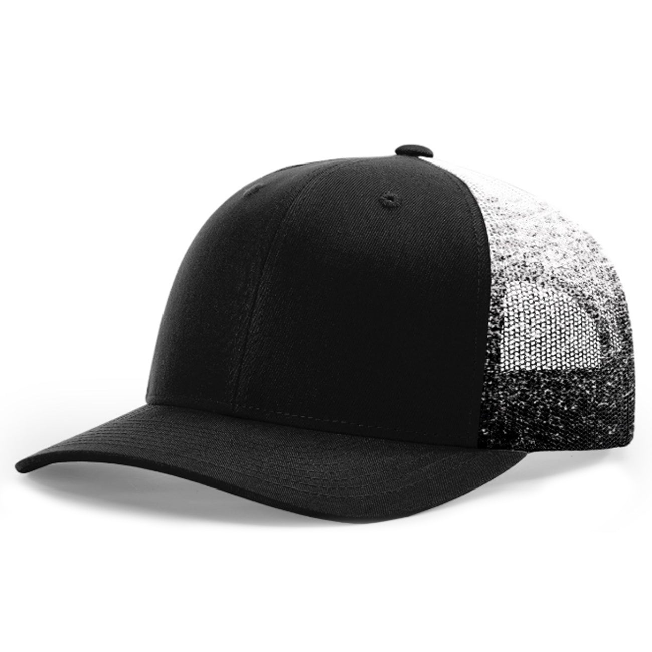 Richardson 112PM Printed Mesh Back Trucker Cap Snapback Hat - Blank