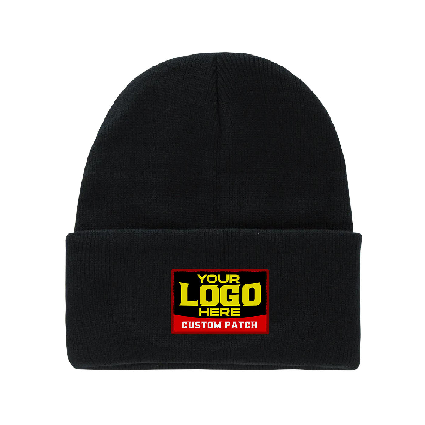 Custom Patch Decky 186 - Acrylic Long Beanie, Knit Cap - 186