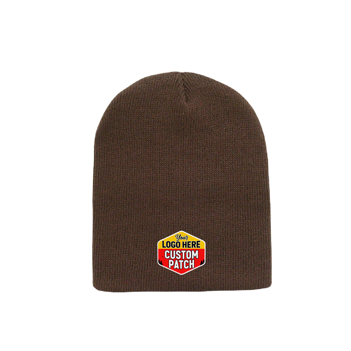 Custom Patch Decky 614 - Acrylic Short Beanie, Knit Cap - 614