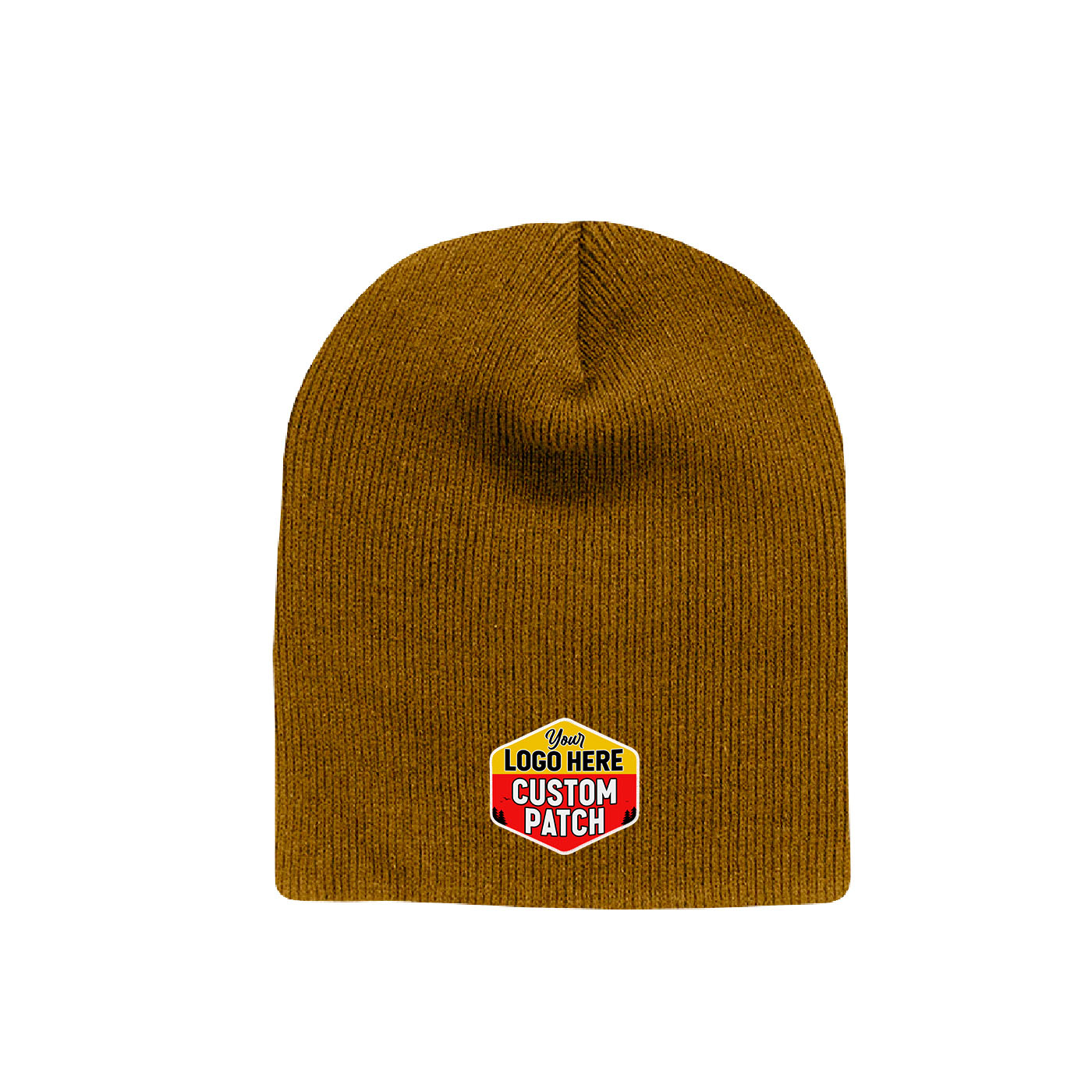 Custom Patch Decky 614 - Acrylic Short Beanie, Knit Cap - 614