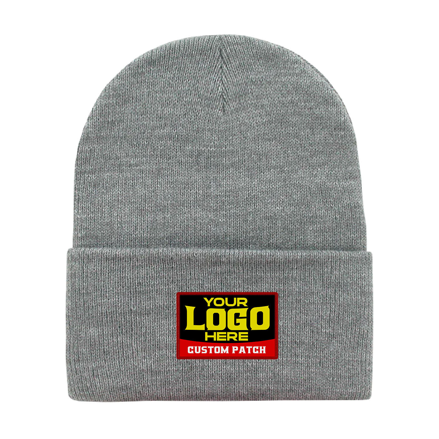 Custom Patch Decky 186 - Acrylic Long Beanie, Knit Cap - 186