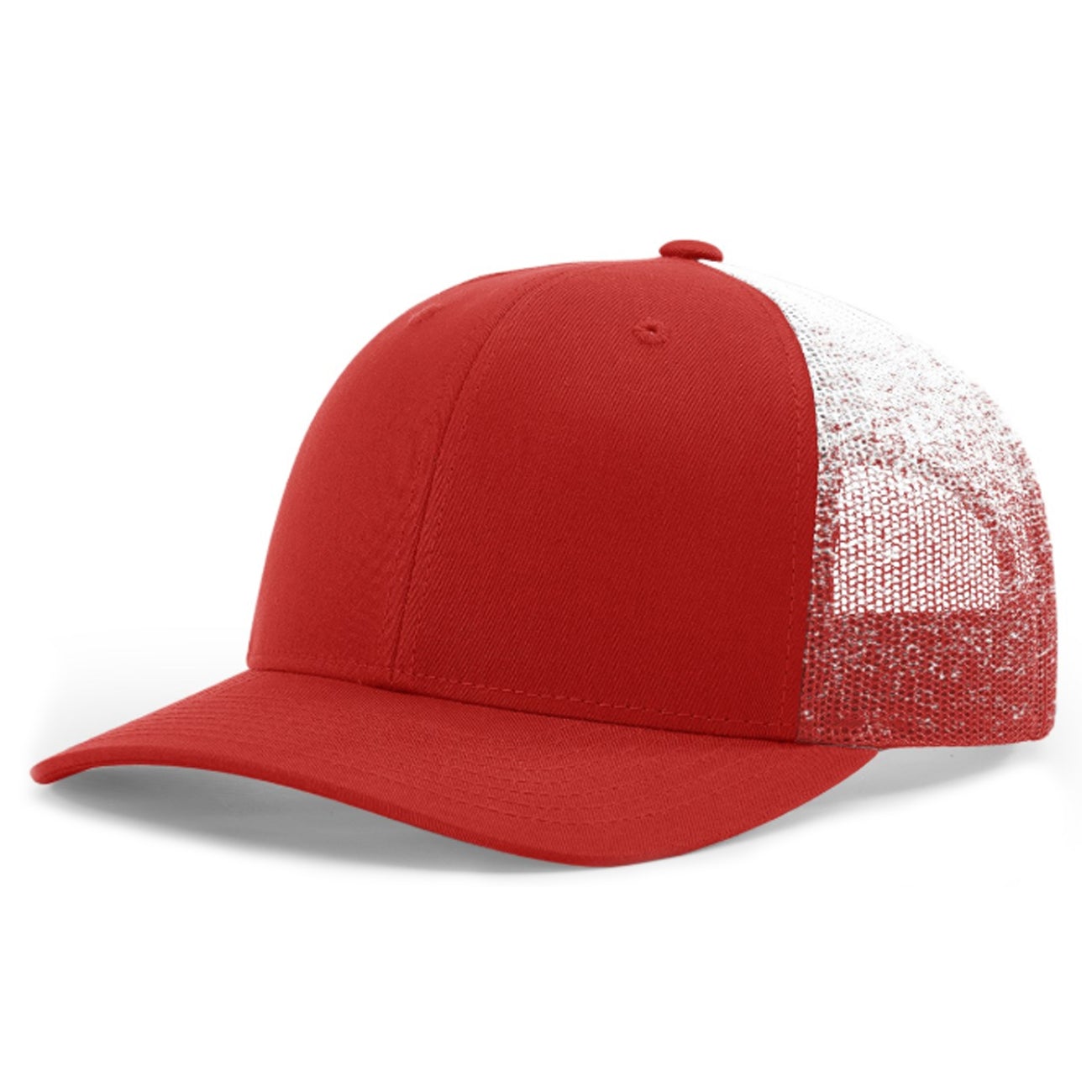 Richardson 112PM Printed Mesh Back Trucker Cap Snapback Hat - Blank