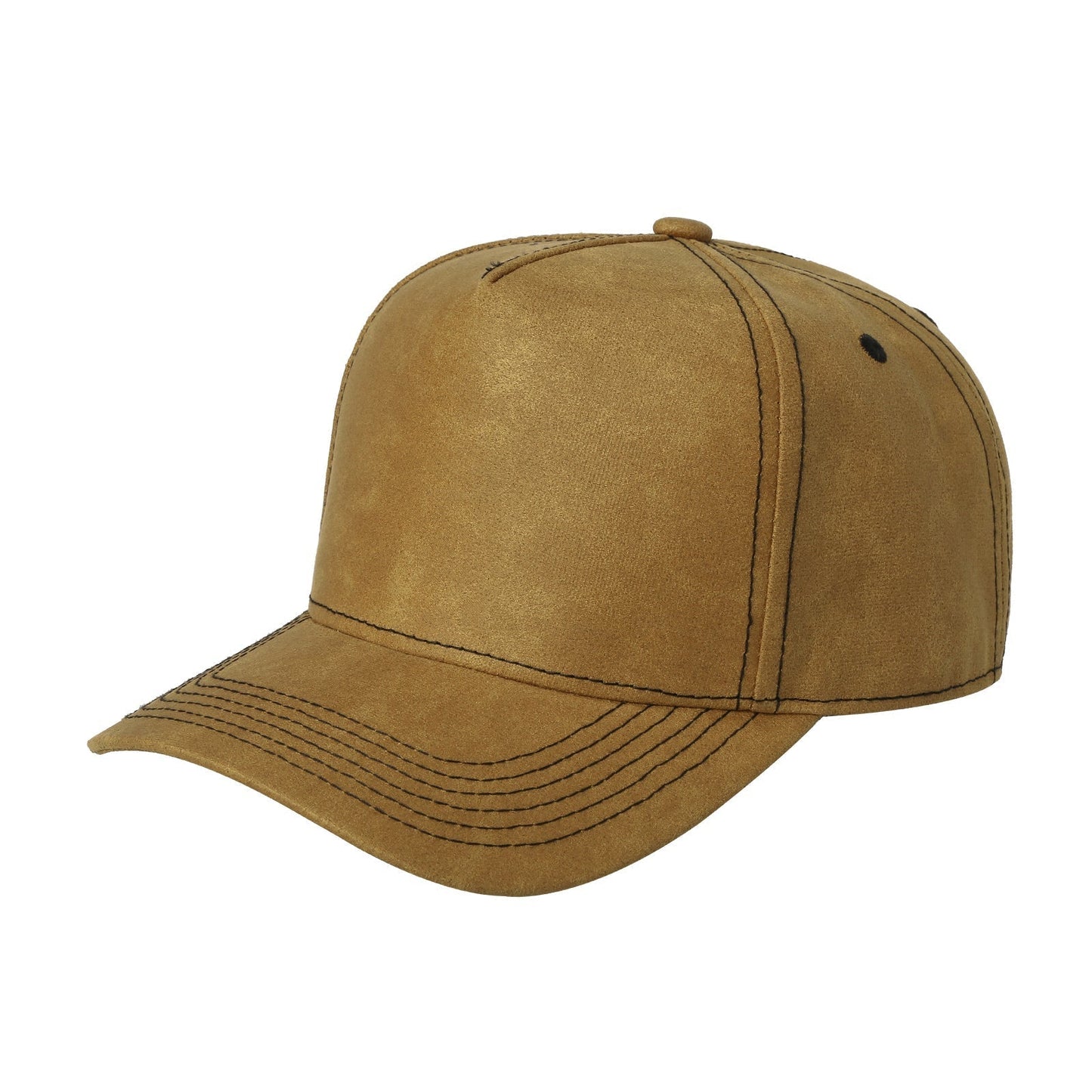 Unbranded 5 Panel Leather Cap