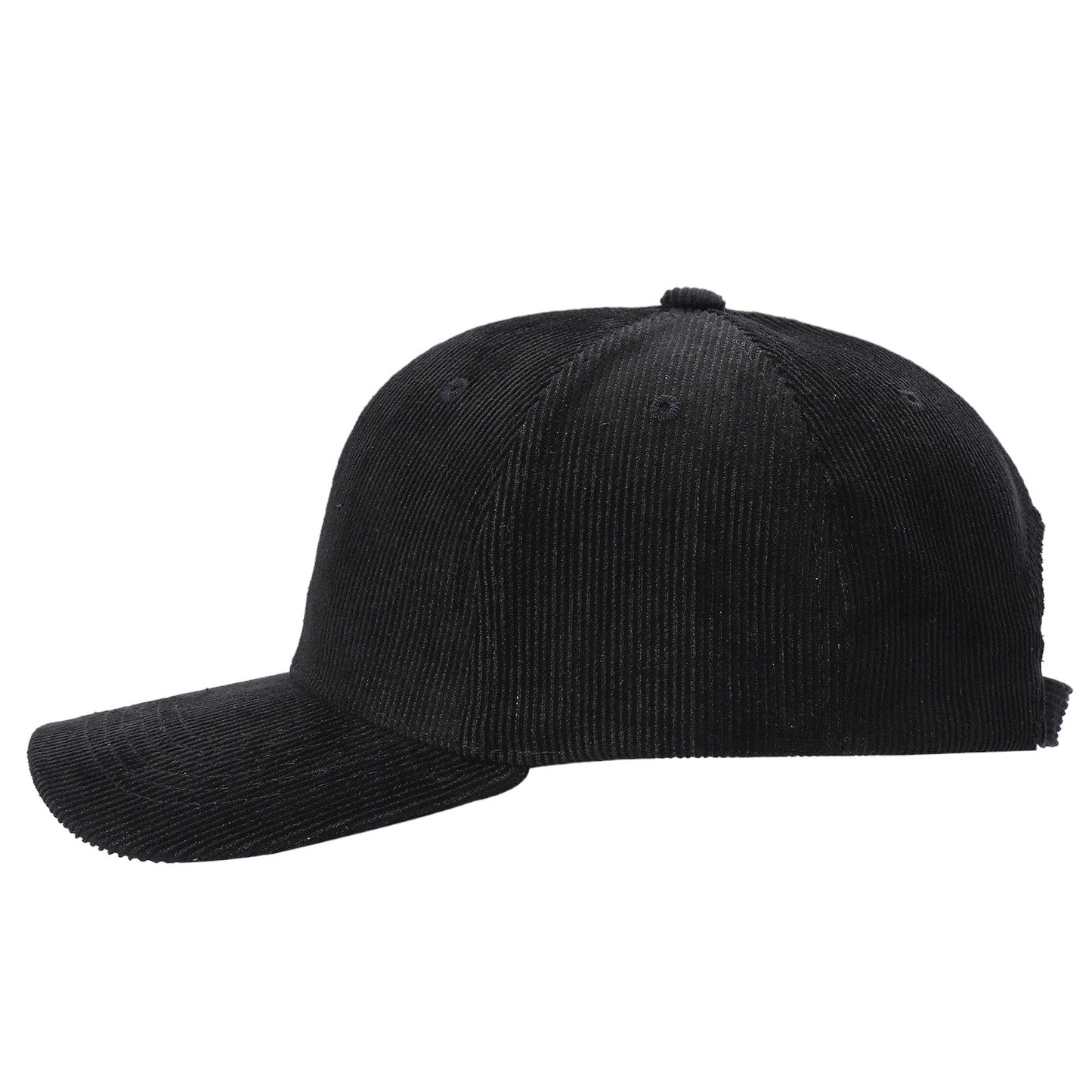 Unbranded Corduroy Baseball Cap with Buckle Closure