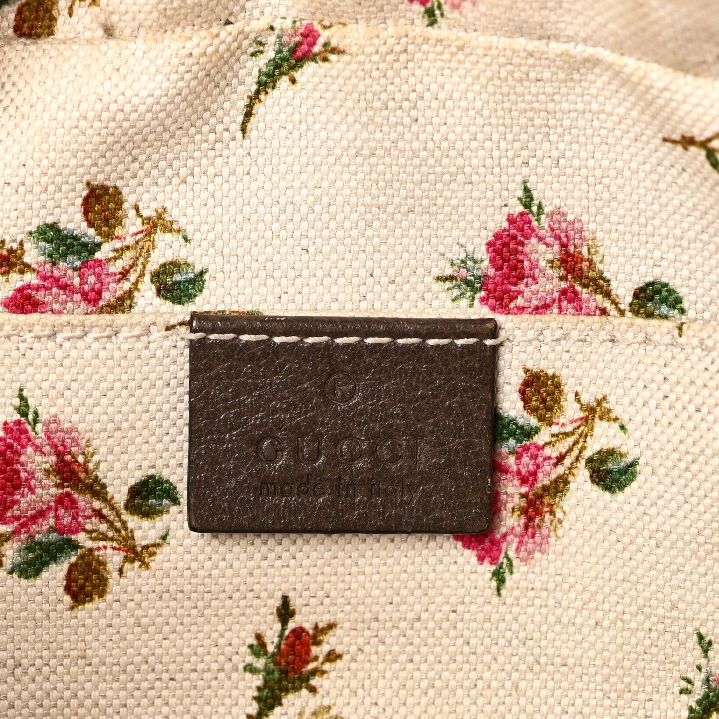 GG Supreme Monogram Web Neo Vintage Shoulder Bag Beige New Acero Crop