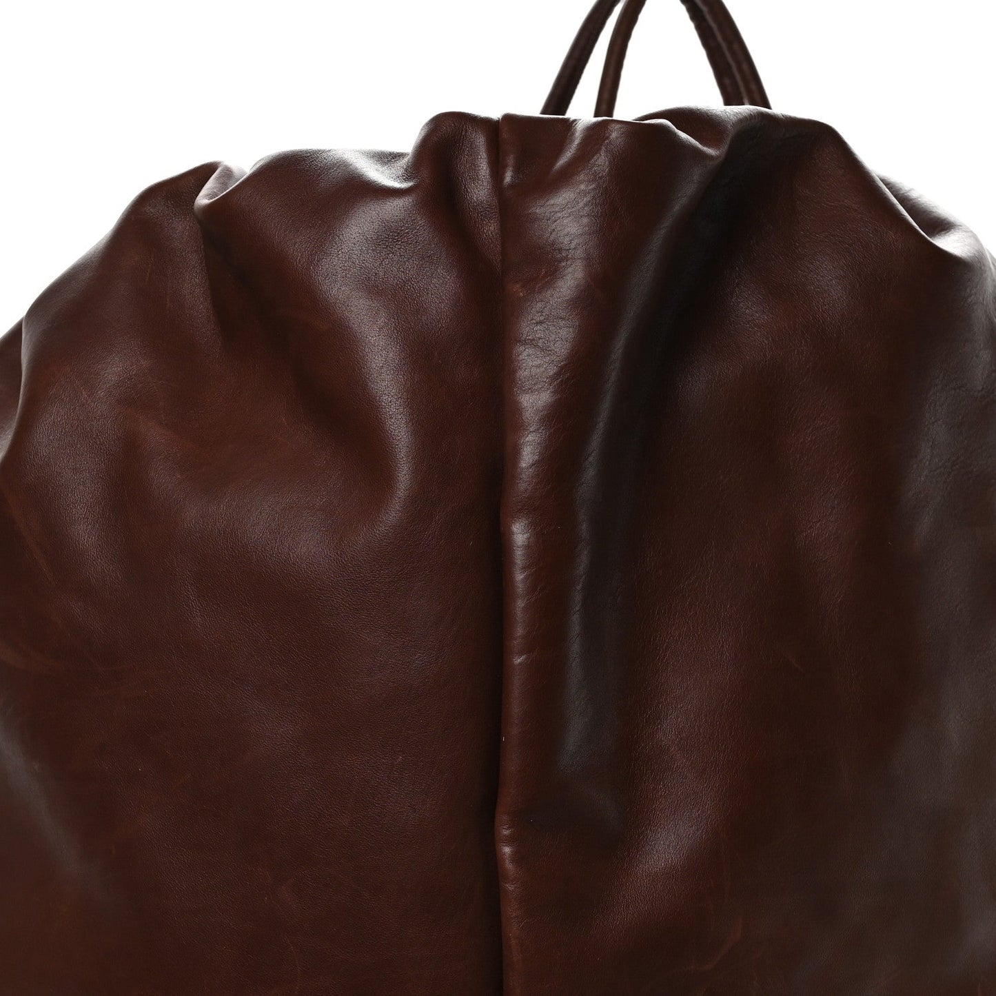 Nappa Puffy Backpack Chocolate