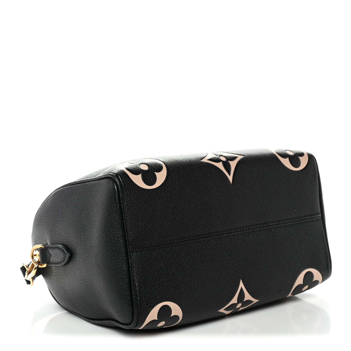 Empreinte Monogram Giant Speedy Bandouliere 25 Black Beige