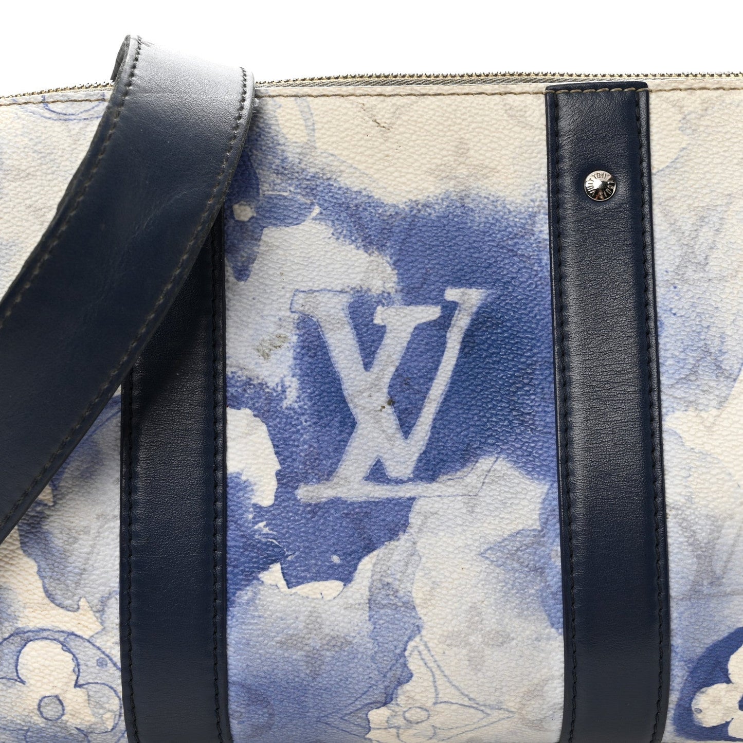 Monogram Watercolor Keepall XS Blue