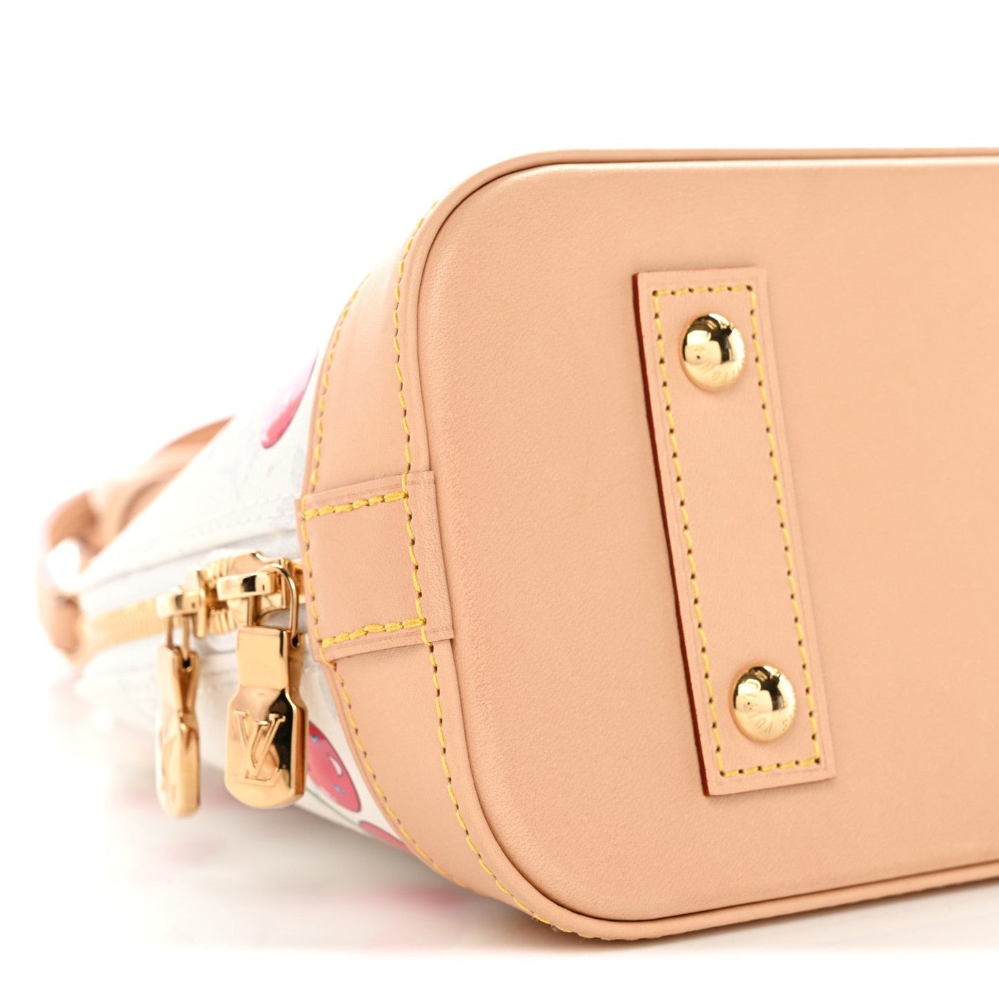 LV X TM Monogram Cerises Alma BB White