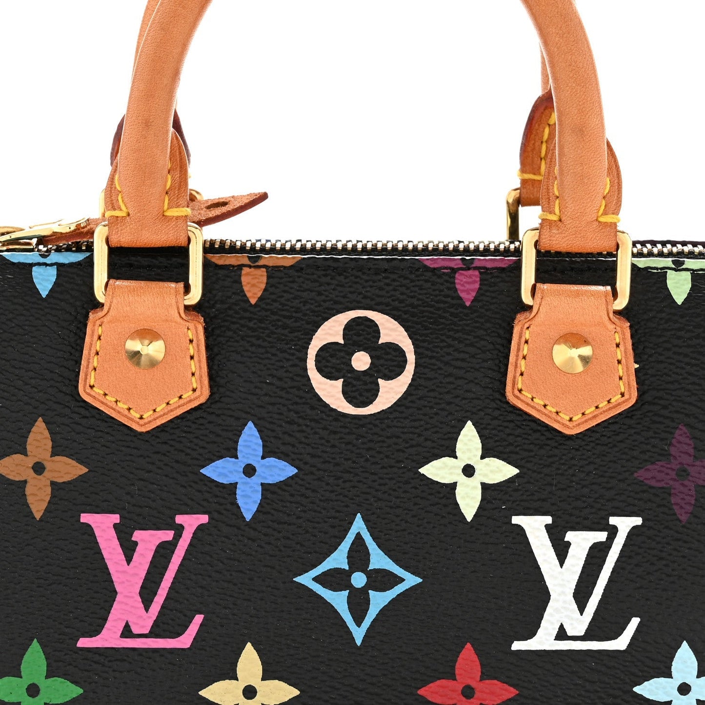 Monogram Multicolor Mini Sac HL Speedy Black