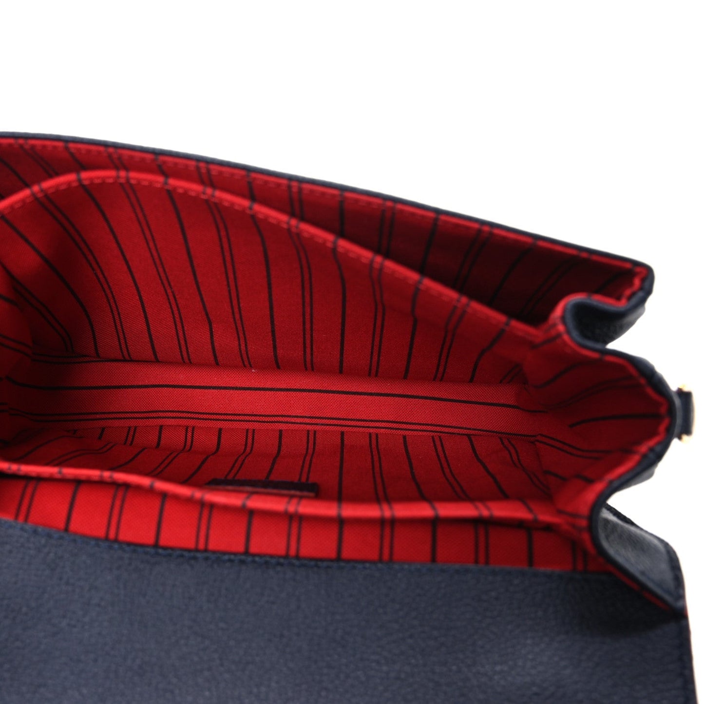Empreinte Pochette Metis Marine Rouge