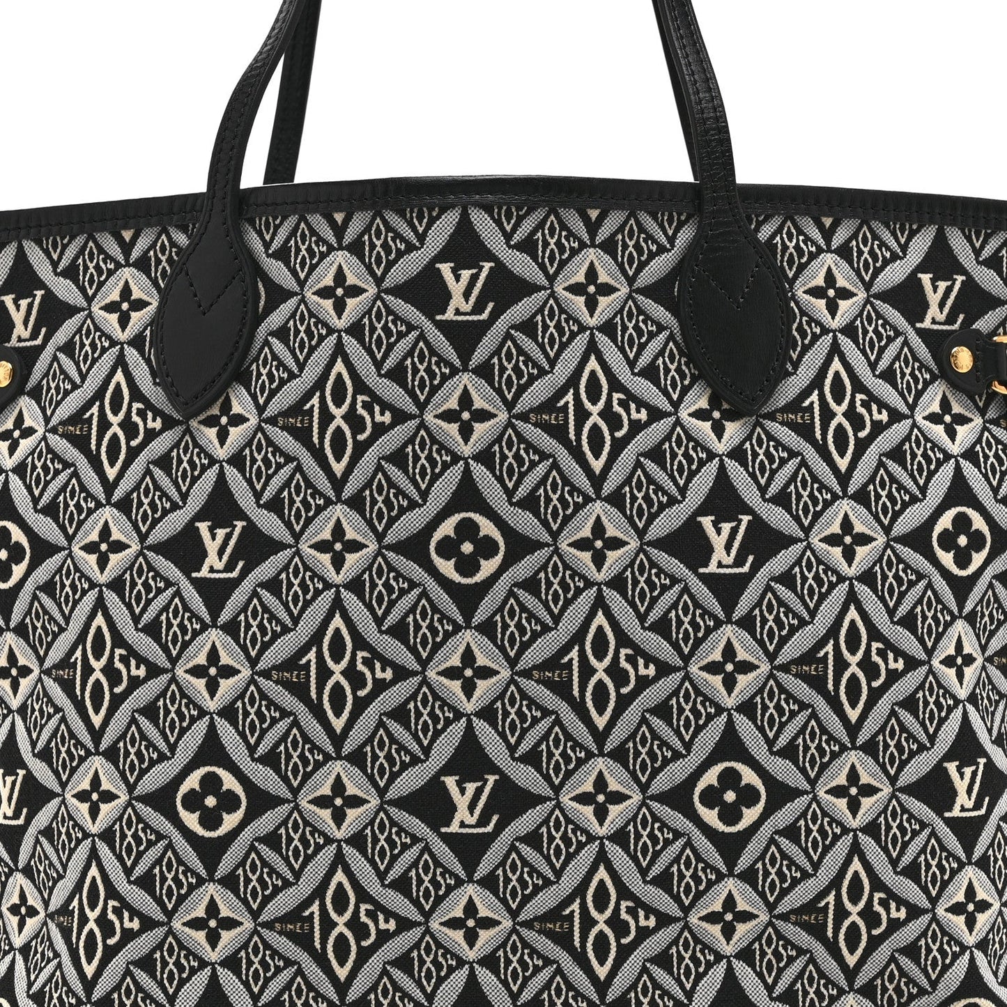 Jacquard Since 1854 Neverfull MM Grey