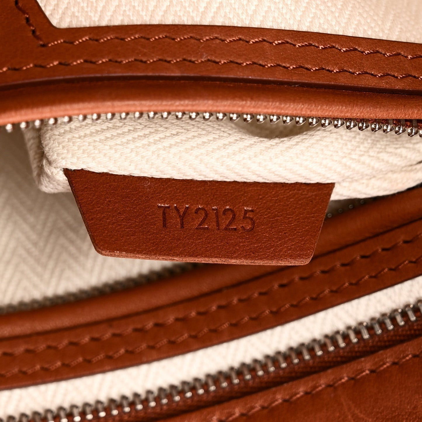Polished Saddle Calfskin Marlo 12 Tote Bag Acero