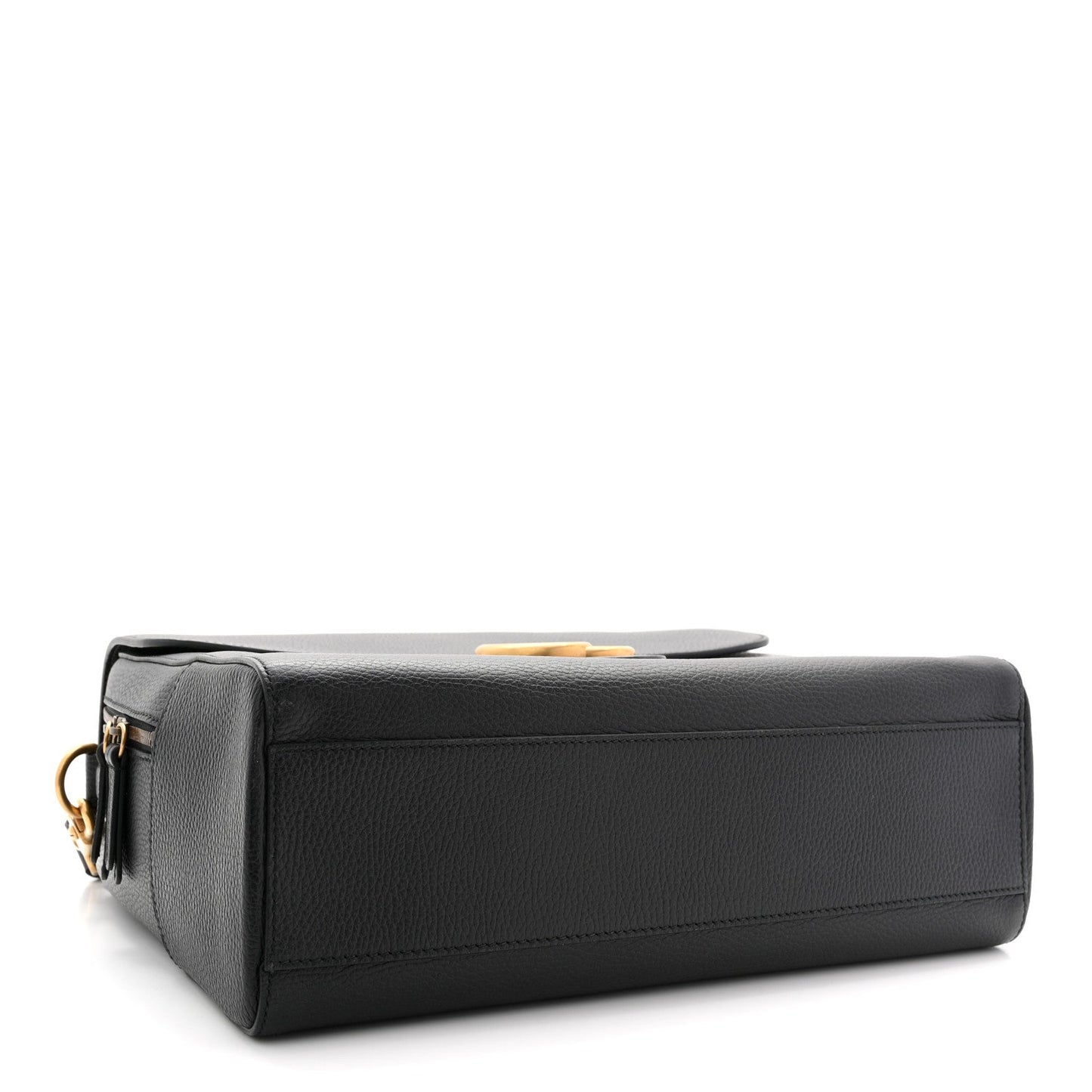 Dollar Calfskin GG Marmont Briefcase Black