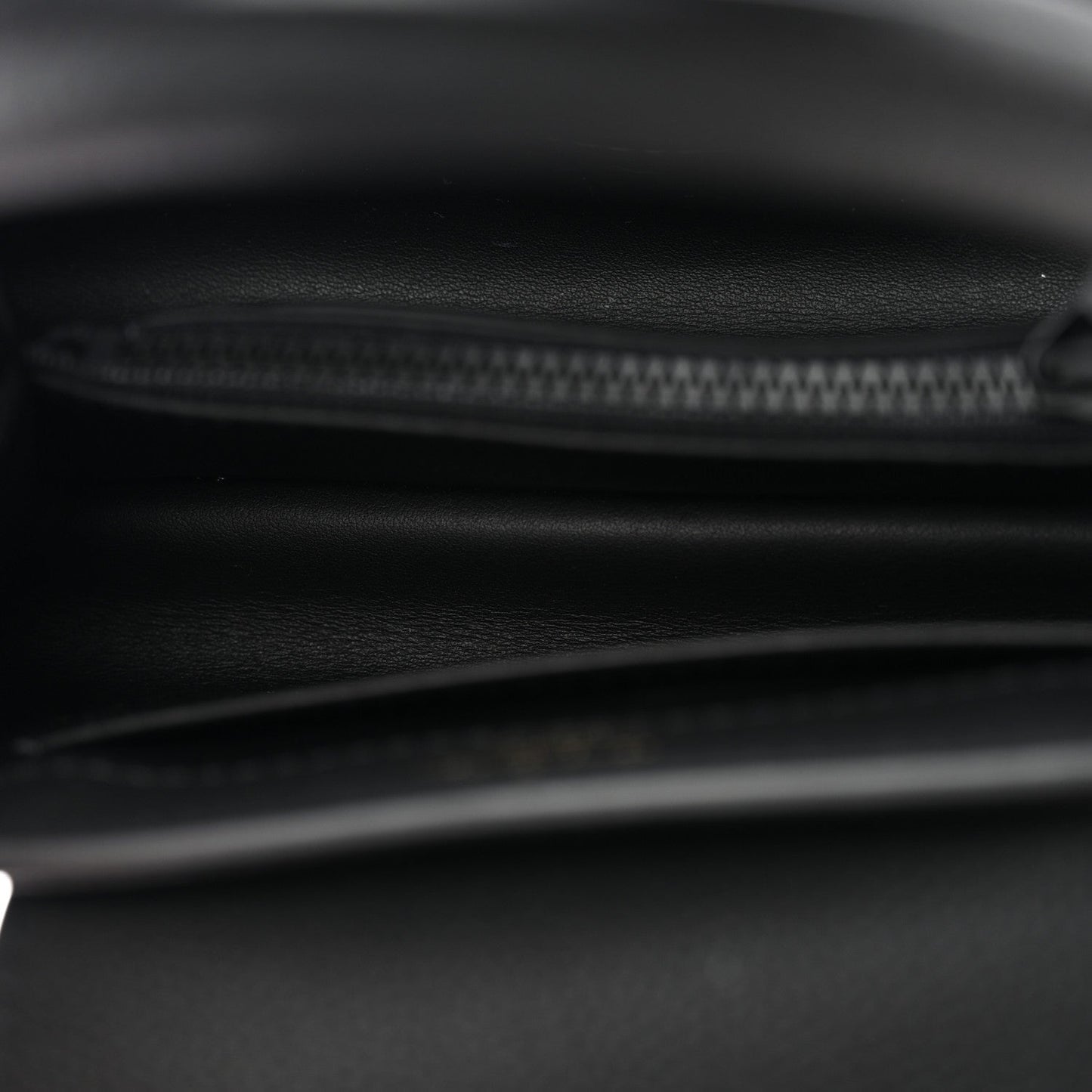 Matte Taurillon Capucines East West Mini All Black