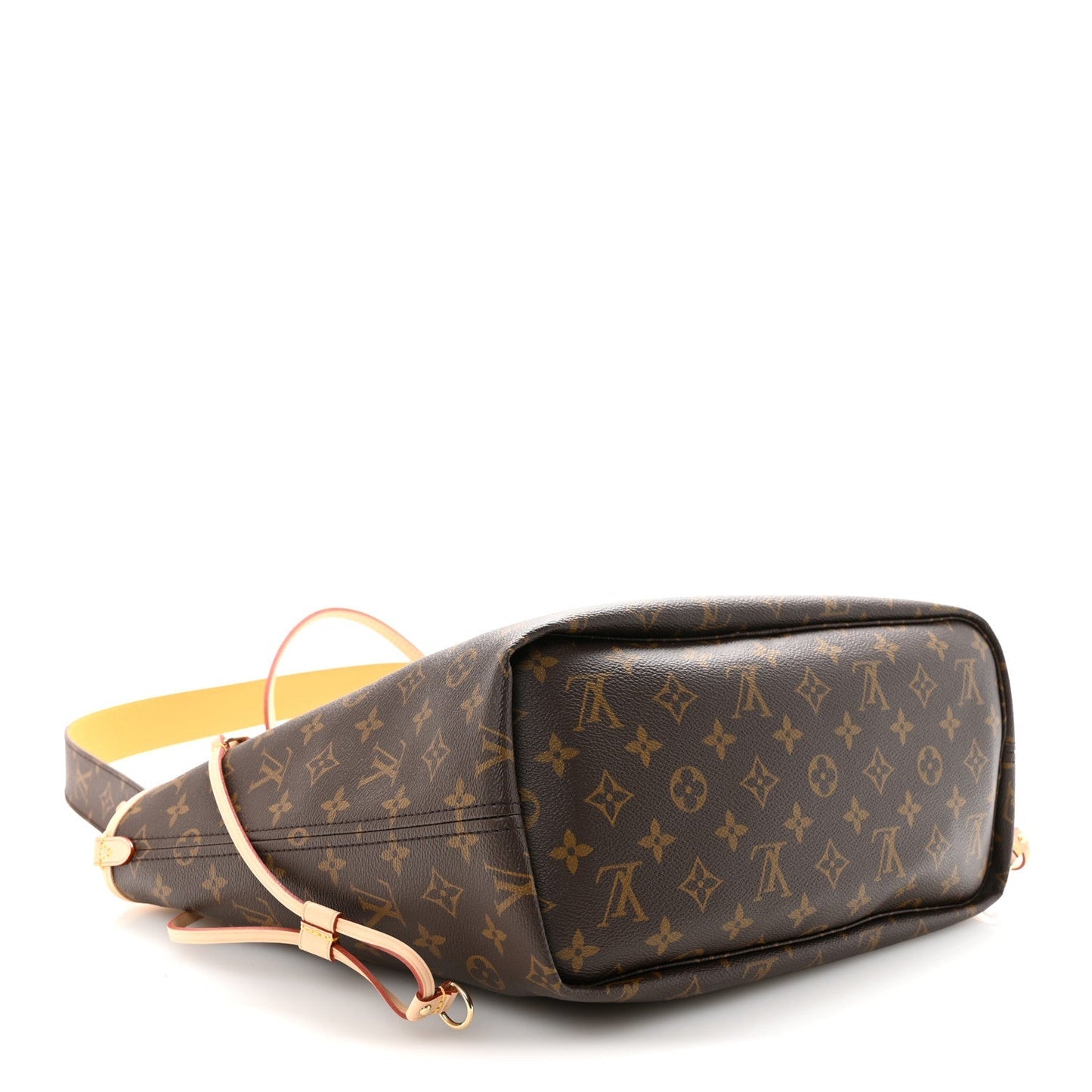 Monogram Inside Out Neverfull Bandouliere MM Jaune Safran