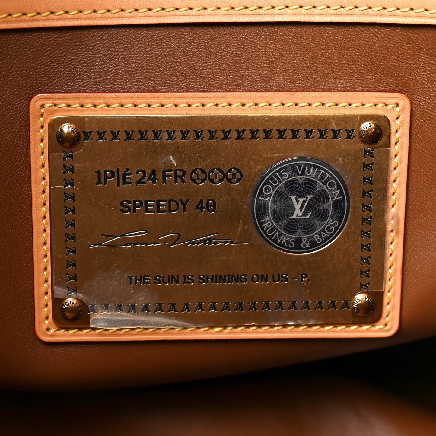 Calfskin Monogram Speedy P9 Bandouliere 40 Green