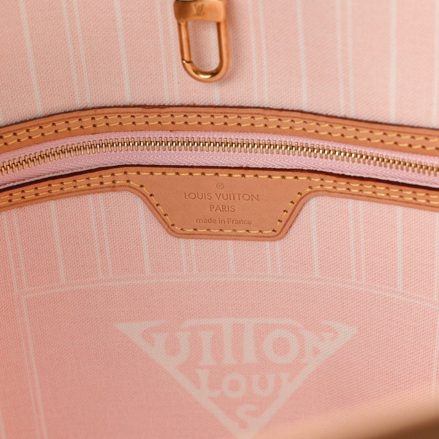Monogram Giant By The Pool Neverfull MM Light Pink