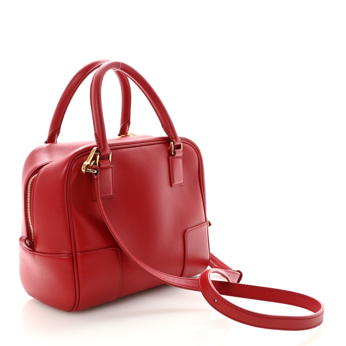 X SPIRITED AWAY Calfskin Bo Mouse Amazona 19 Red