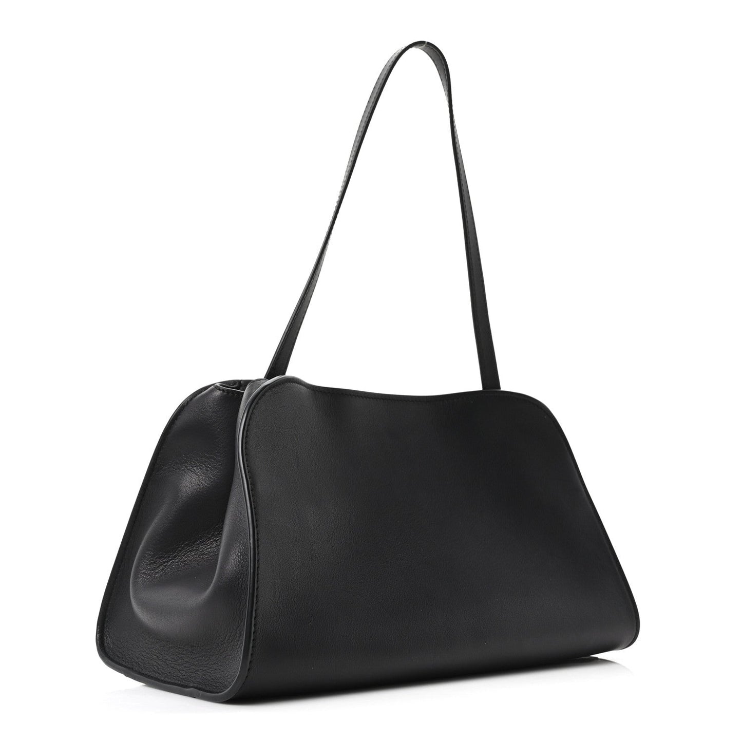 Smooth Calfskin Peggy Bag Black