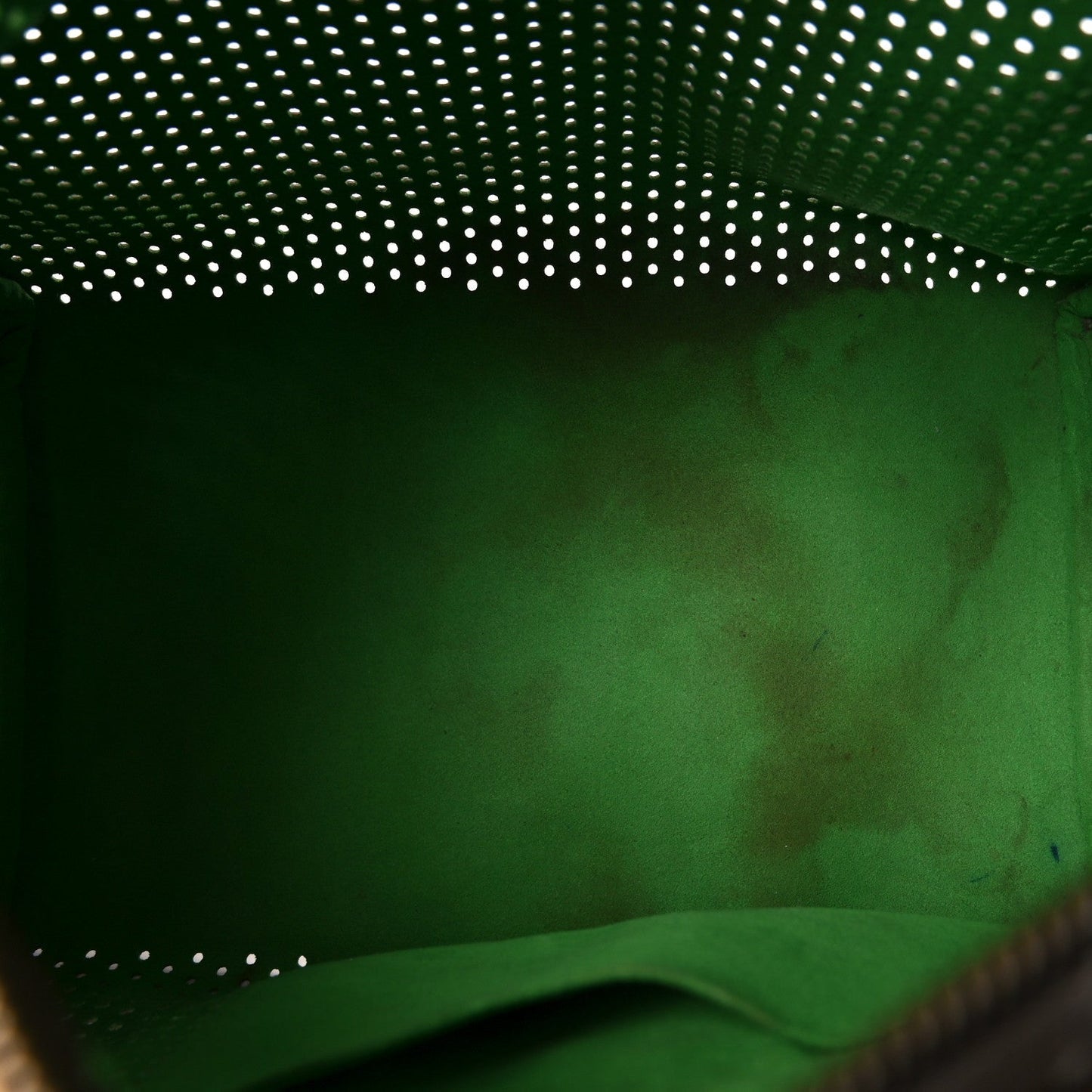 Monogram Perforated Speedy 30 Green