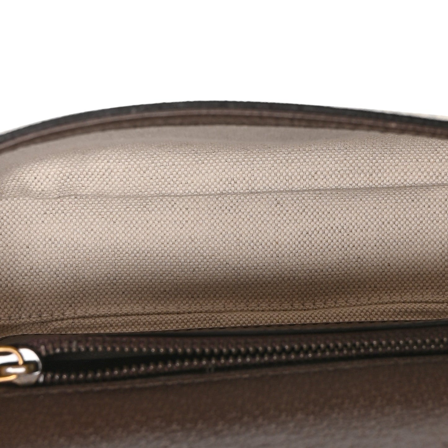 GG Supreme Monogram Web Mini Ophidia Flap Shoulder Bag Brown