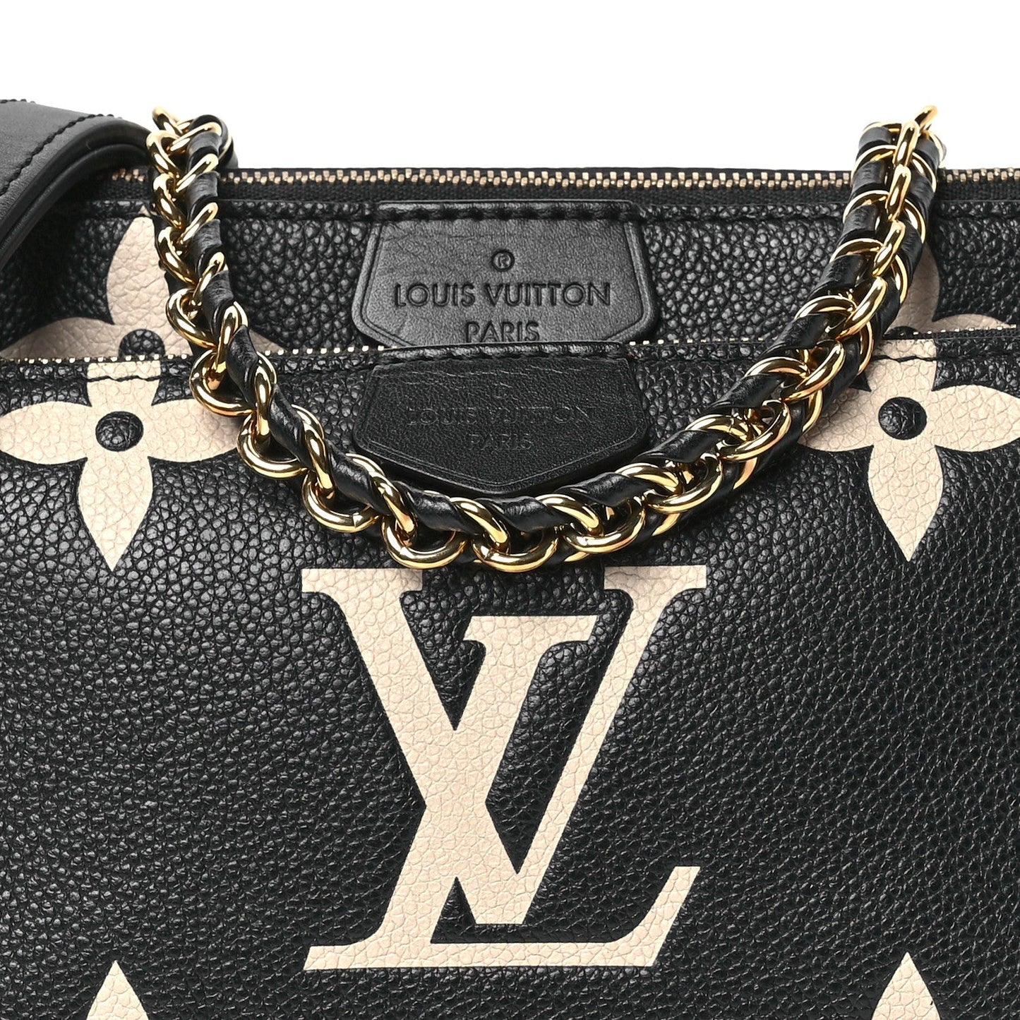 Empreinte Monogram Giant Multi Pochette Accessories Black Beige