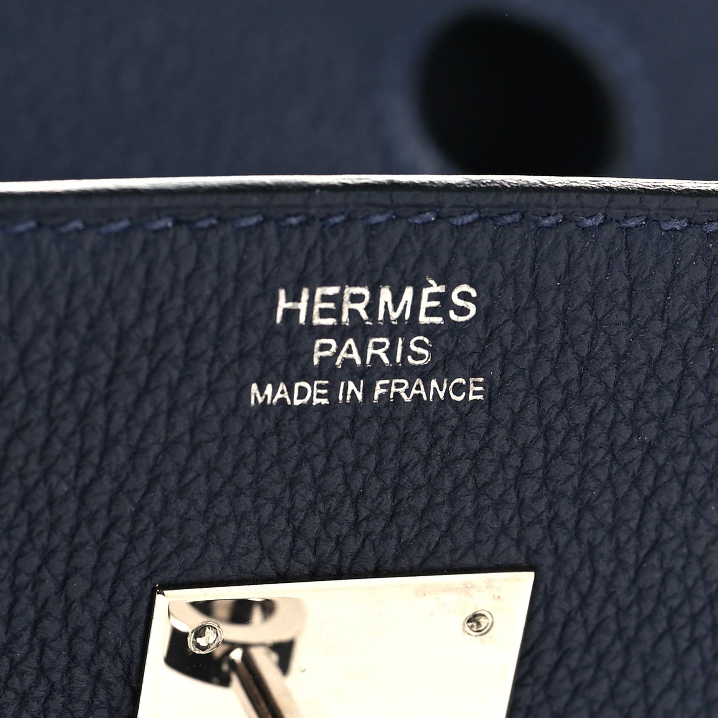 Togo Birkin 30 Bleu Nuit