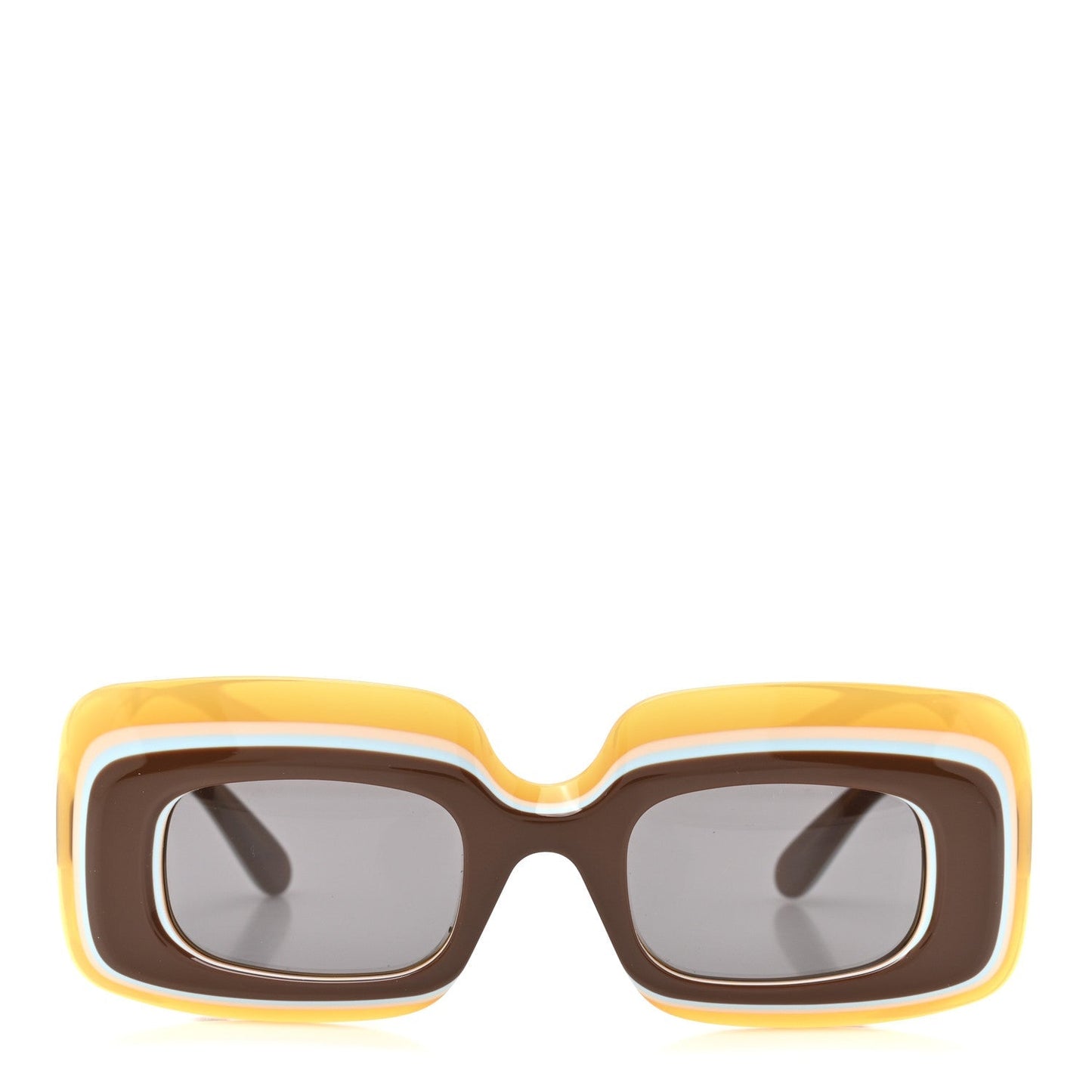 Acetate Paula's Ibiza Sunglasses LW40139U Brown Dark grey