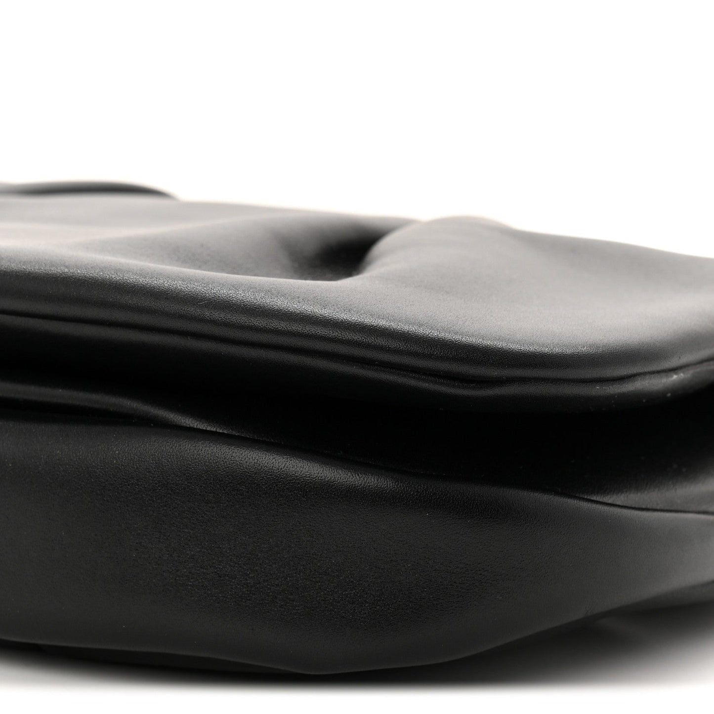 Shiny Nappa Calfskin Paseo Satchel Black