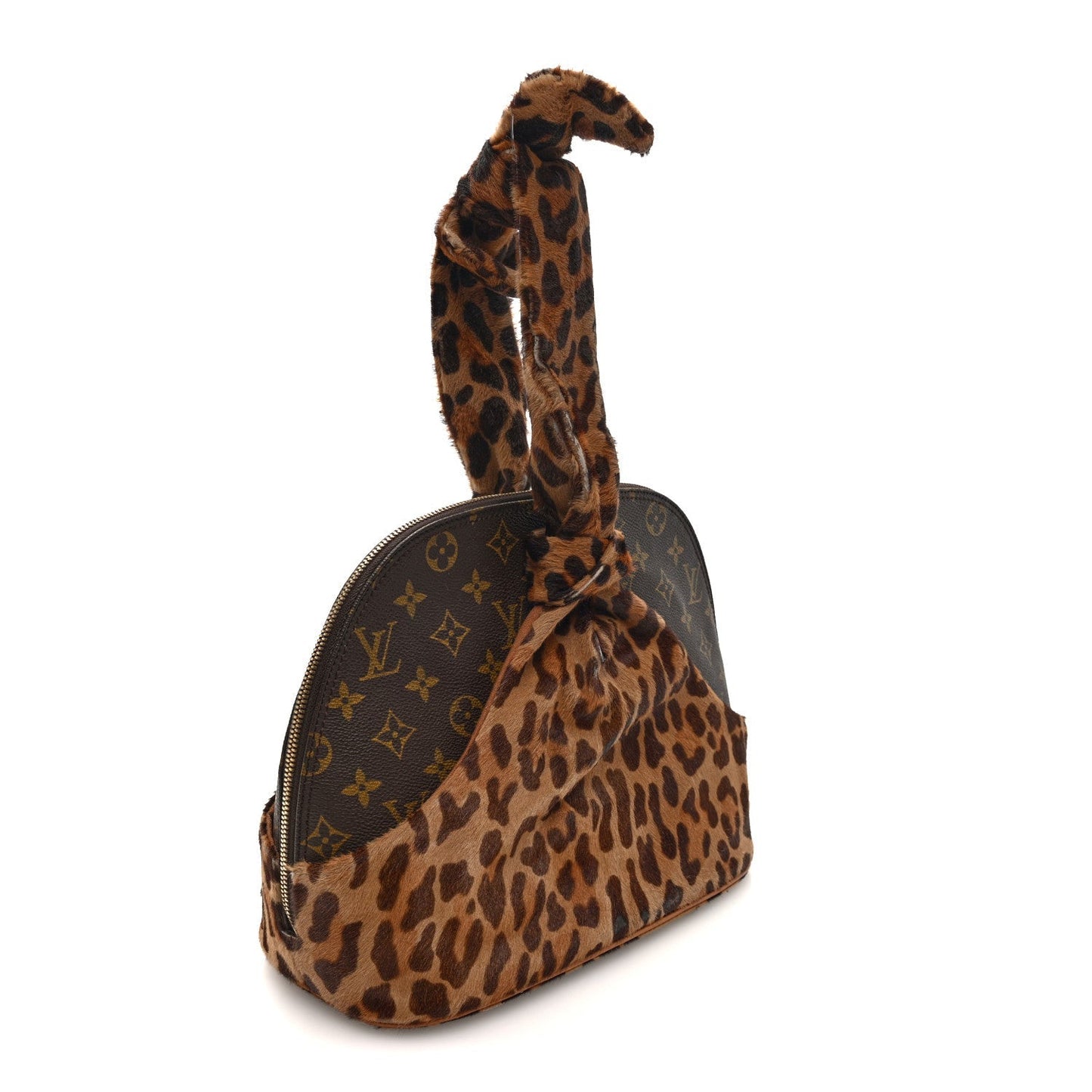 Monogram Azzedine Alaia Leopard Alma