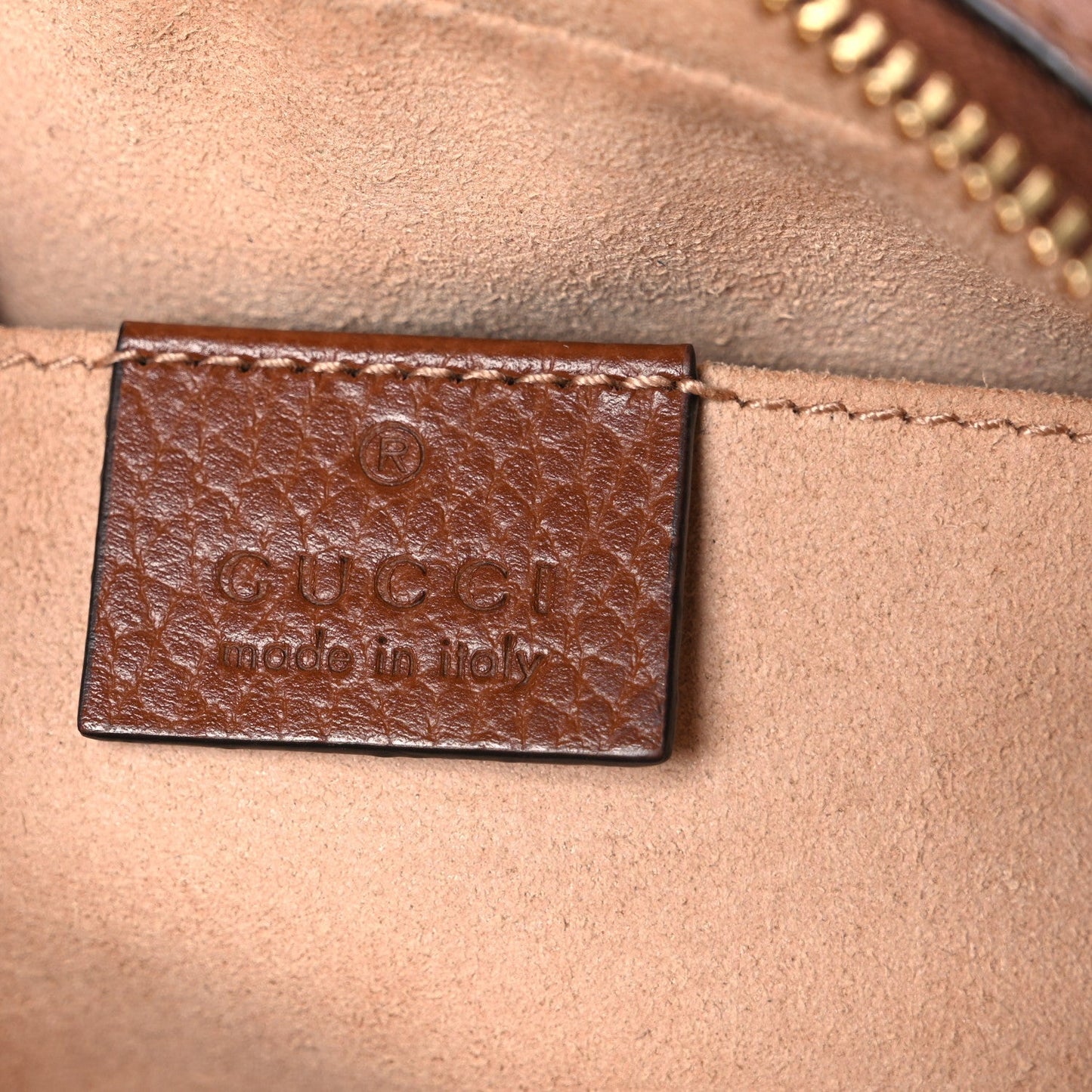New Denim GG Monogram Dollar Calfskin Mini Ophidia Shoulder Bag Blue Tea Cuir Epilog