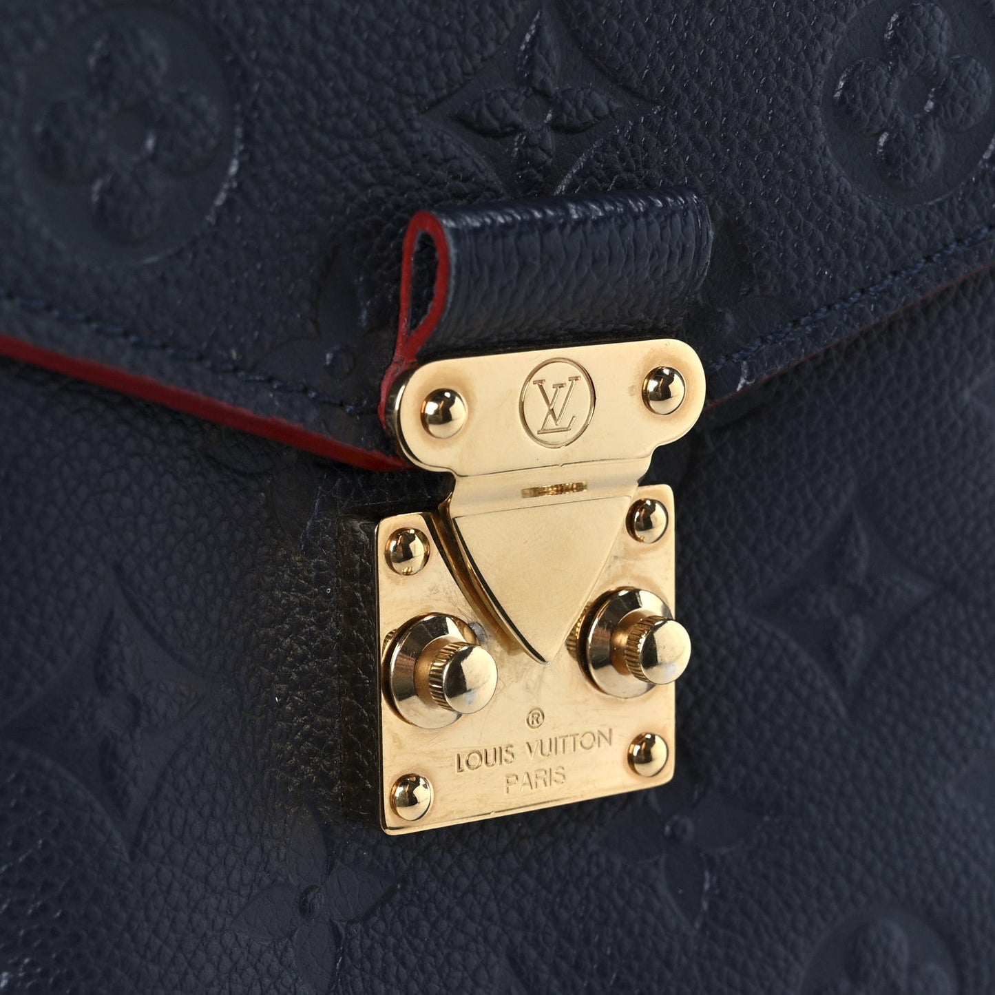 Empreinte Pochette Metis Marine Rouge
