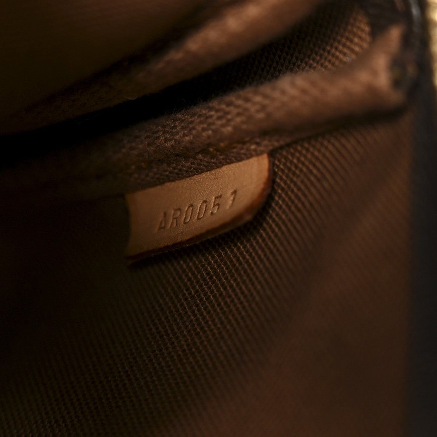 Monogram Graffiti Pochette Accessories Peach