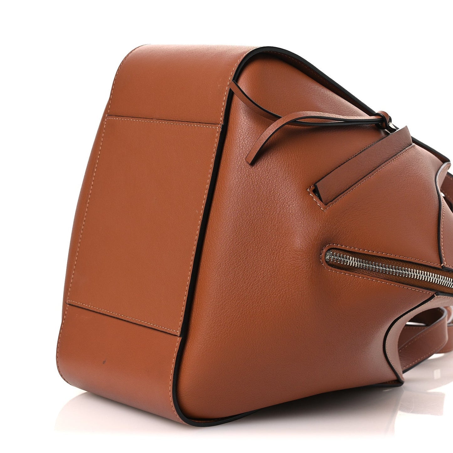Calfskin Small Hammock Shoulder Bag Tan
