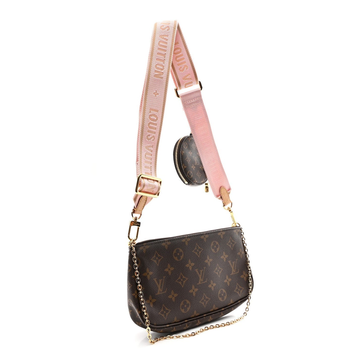 Monogram Multi Pochette Accessories Rose Clair